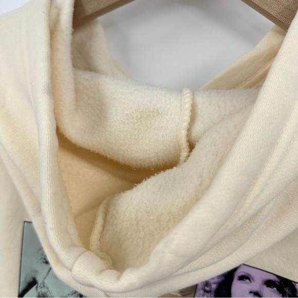 Taylor Swift Beige The Eras Tour Concert Graphic Hoodie Size Large - Picture 7 of 8